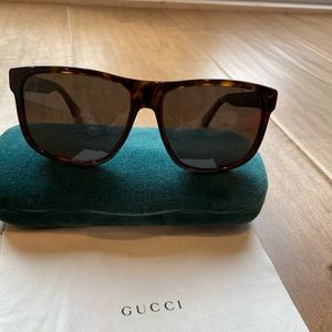Men’s EUC Gucci 58mm Sunglasses